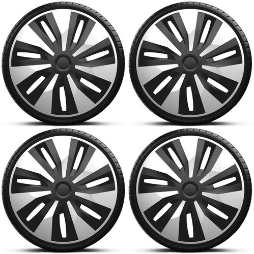 Wheel trims black silver - trims,